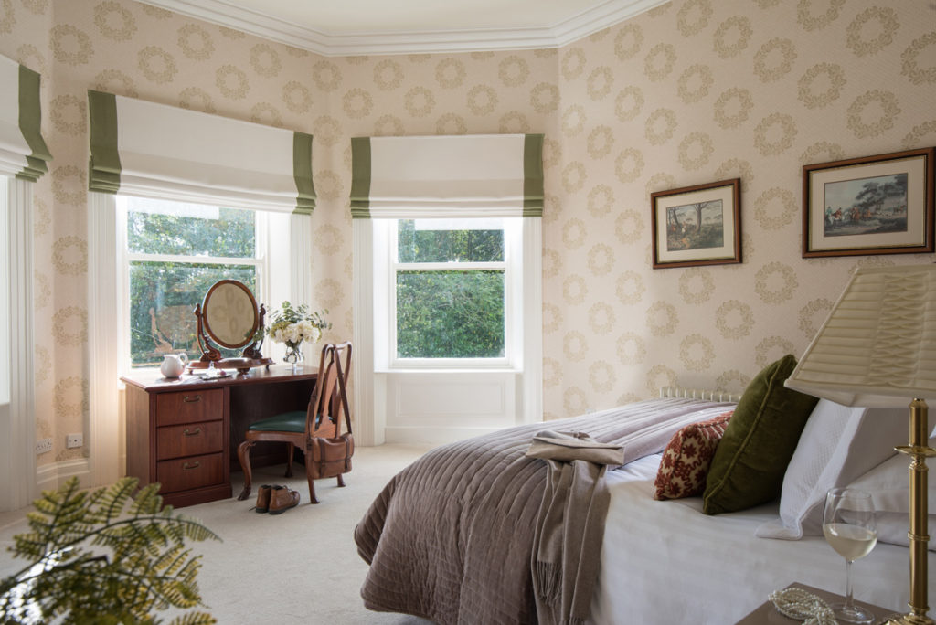 Guest bedroom at Ardtara Country House